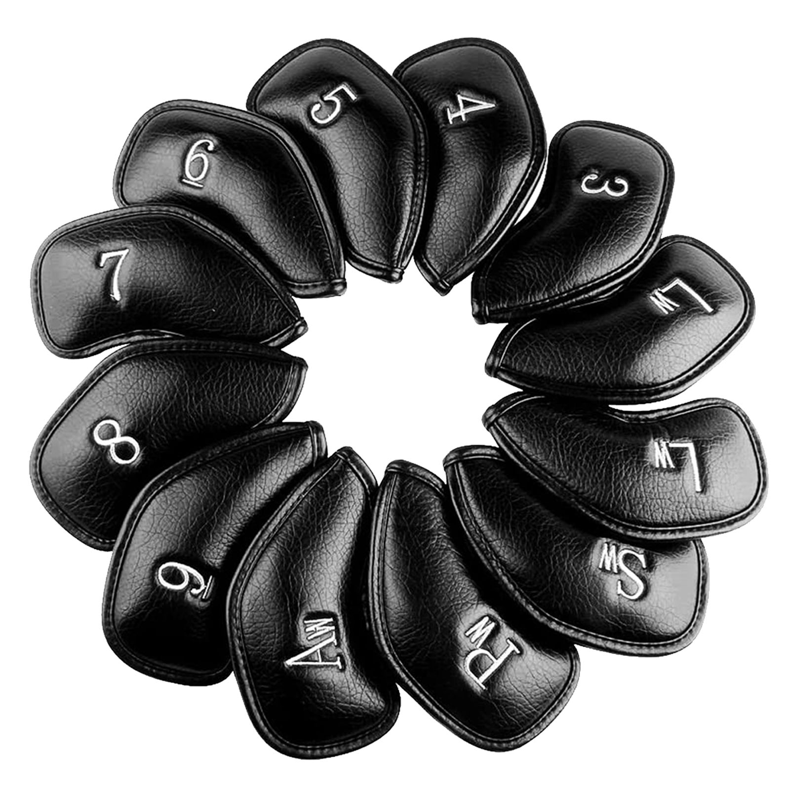 Golf Club Iron Set - أغطية رؤوس مضارب الجولف الأنيقة المصنوعة