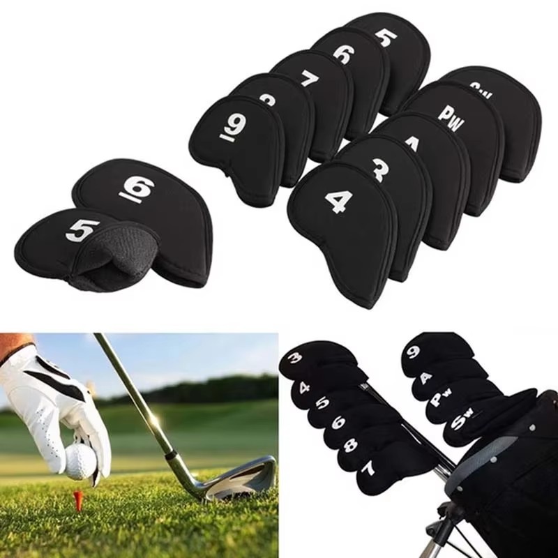 Golf Club Iron Set - 10 قطعة نادي الغولف المحمولة الحديد