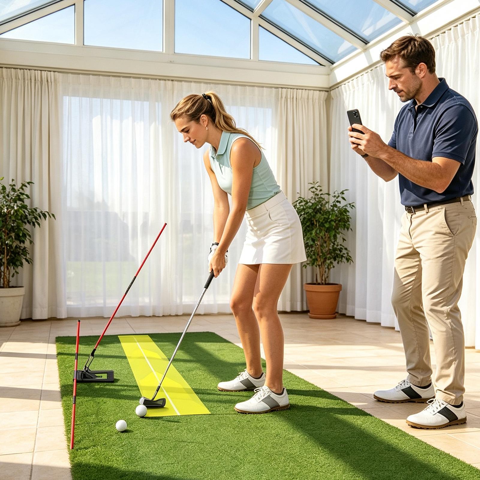 عصا تدريب الجولف قابلة للتعديل - مراجعة Golf Equipment Beginners وسعره