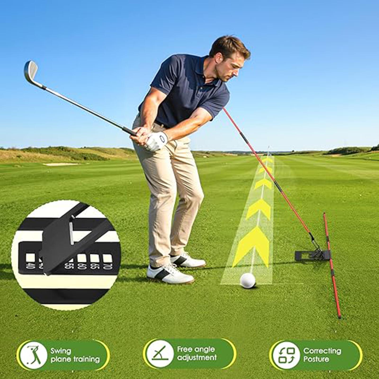 عصا تدريب الجولف قابلة للتعديل - مراجعة Golf Equipment Beginners وسعره