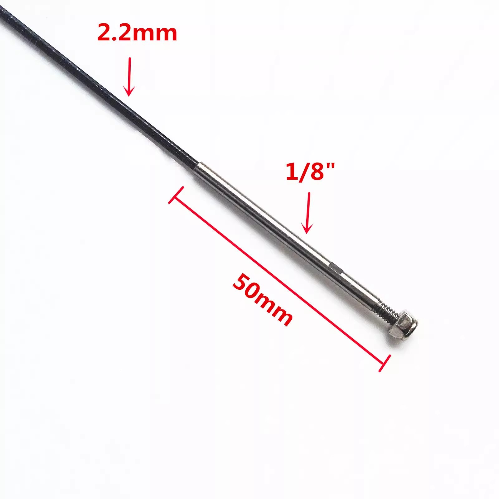 3.175 مللي متر عمود مرن متكامل - مراجعة Shaft Flex Stiff وسعره