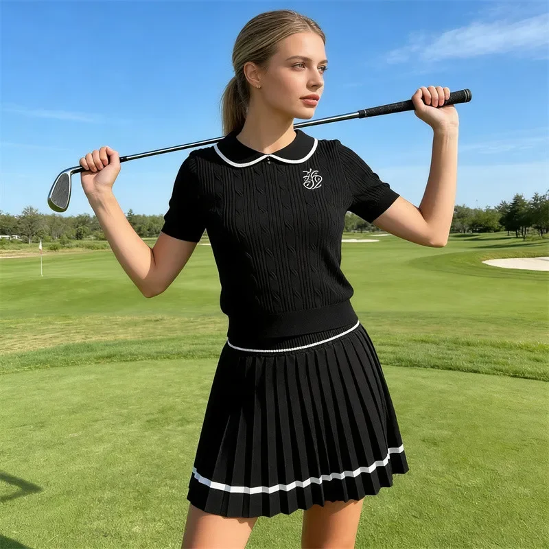 طقم رياضي كوري من قطعتين للنسا - مراجعة Golf Equipment Korea وسعره