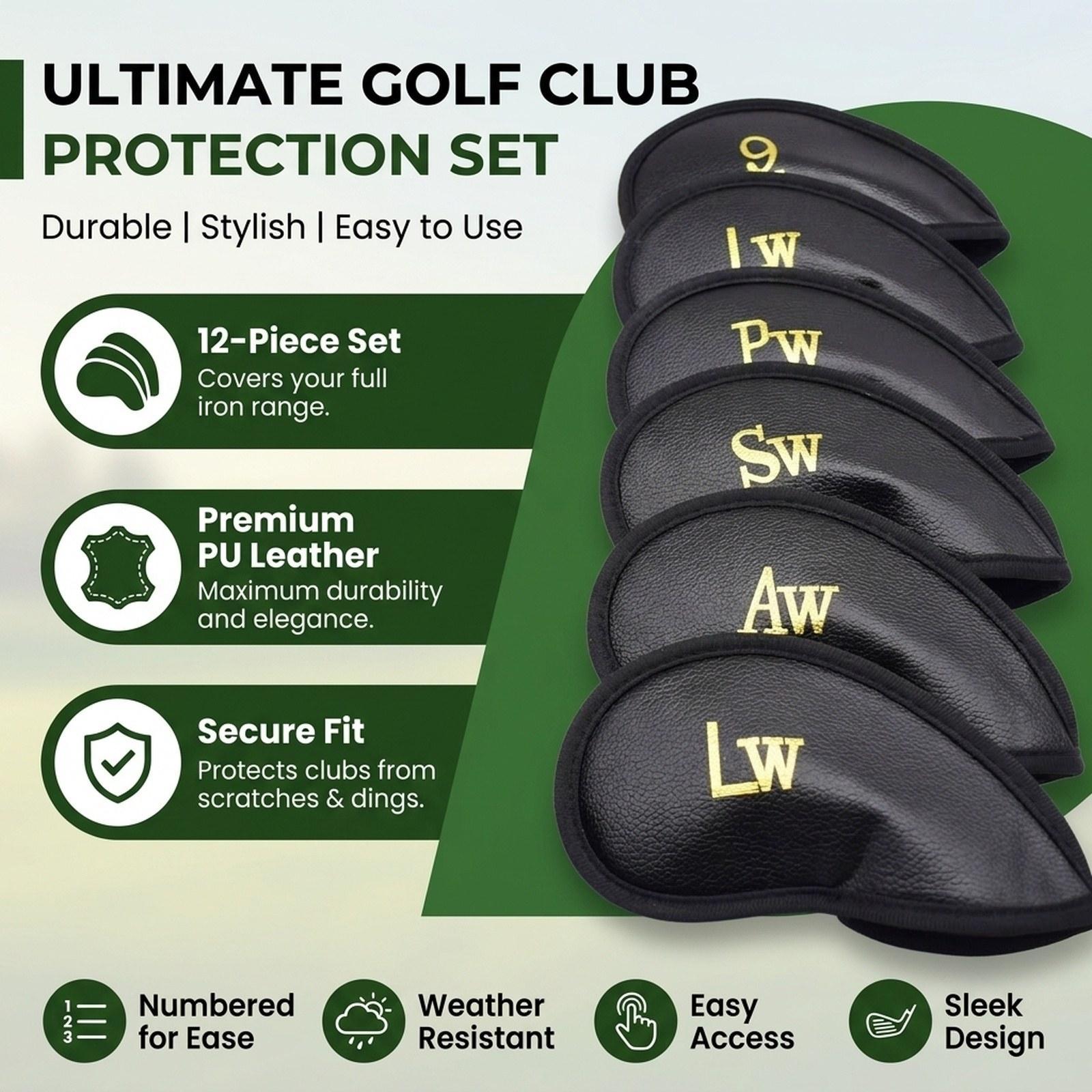 غطاء رأس مضرب الجولف، طقم من 1 - مراجعة Golf Club Iron Set وسعره